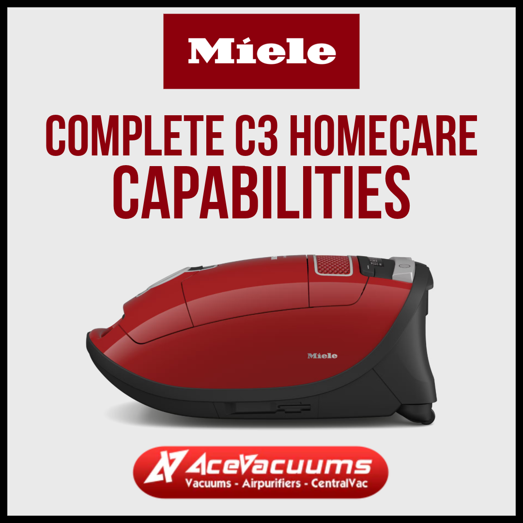Miele Complete C3 Homecare vacuum capabilities Miele dealer near me