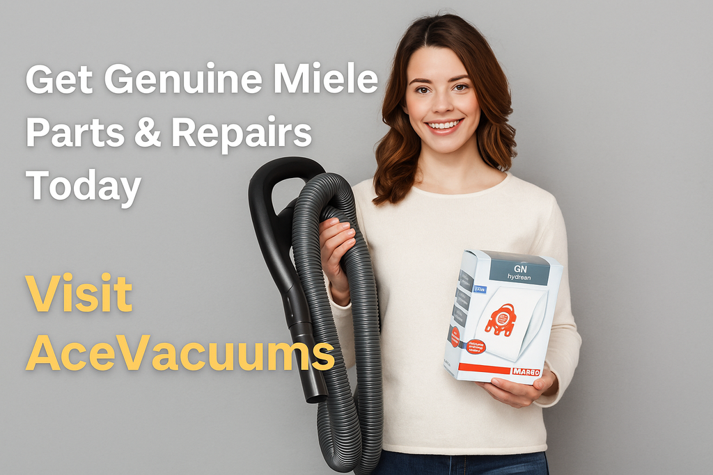 Genuine Miele Parts Near You: Bags, HEPA Filters & Service at AceVacuums (Fairfax • Leesburg)