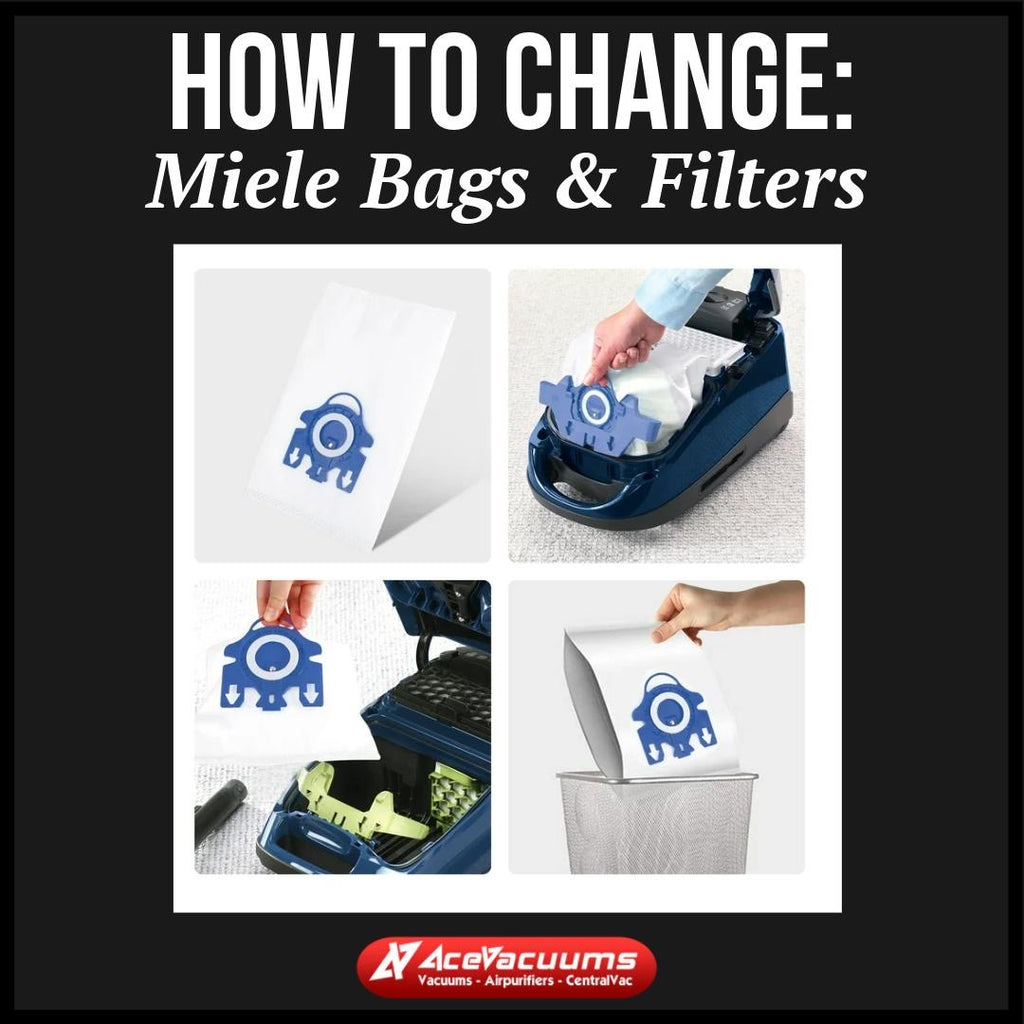 How to change Bags and Filters in a Miele vacuum? | Miele dealer Acevacuums