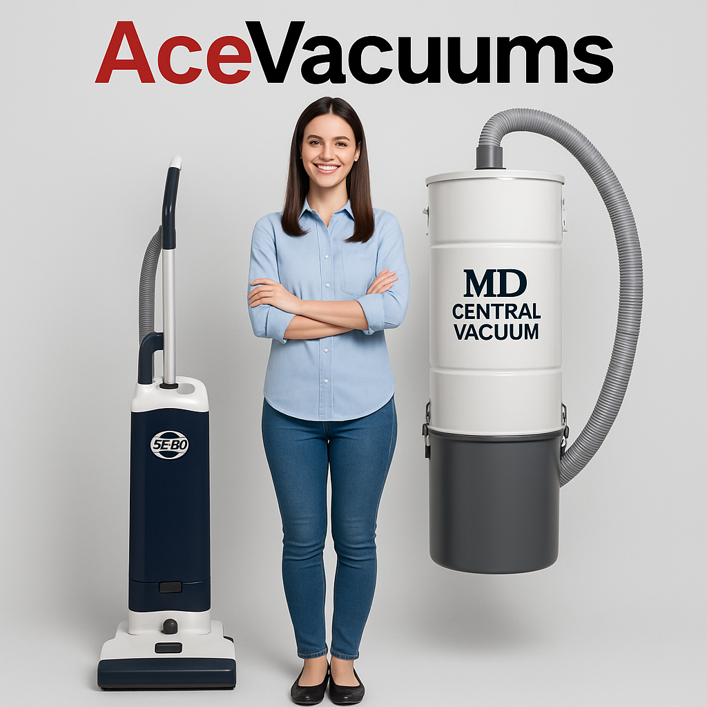 AceVacuums Leesburg offers vacuum sales, central vacuum repair & parts across VA, DC, MD