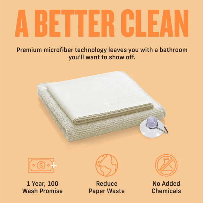 E-Cloth Shower Cleaning Kit - 2 Cloths-10612