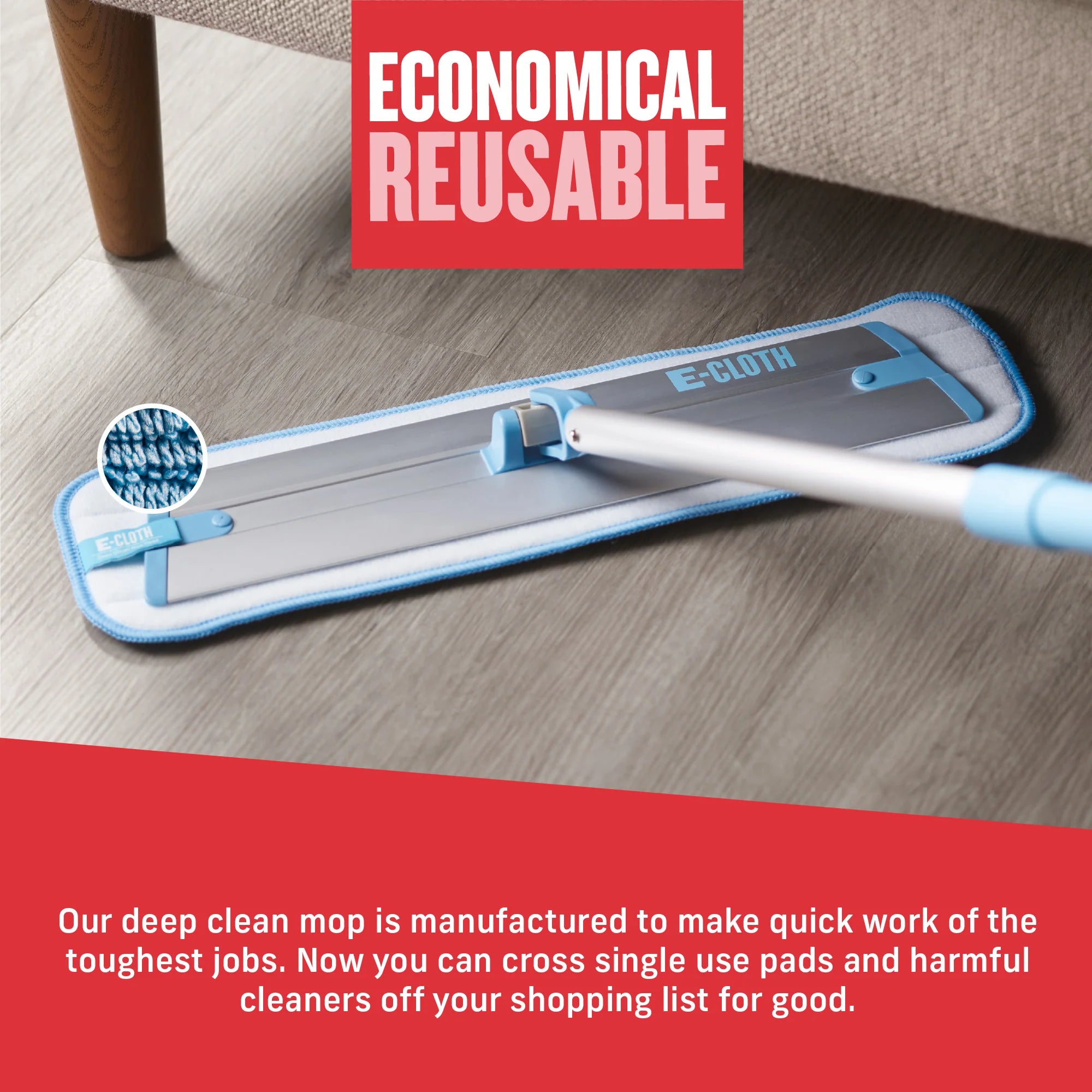 E-Cloth Deep Clean Mop-10620
