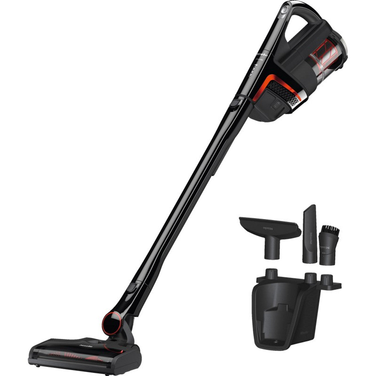 Miele Triflex HX1 Facelift Obsidian Black/Red Accent 11826980