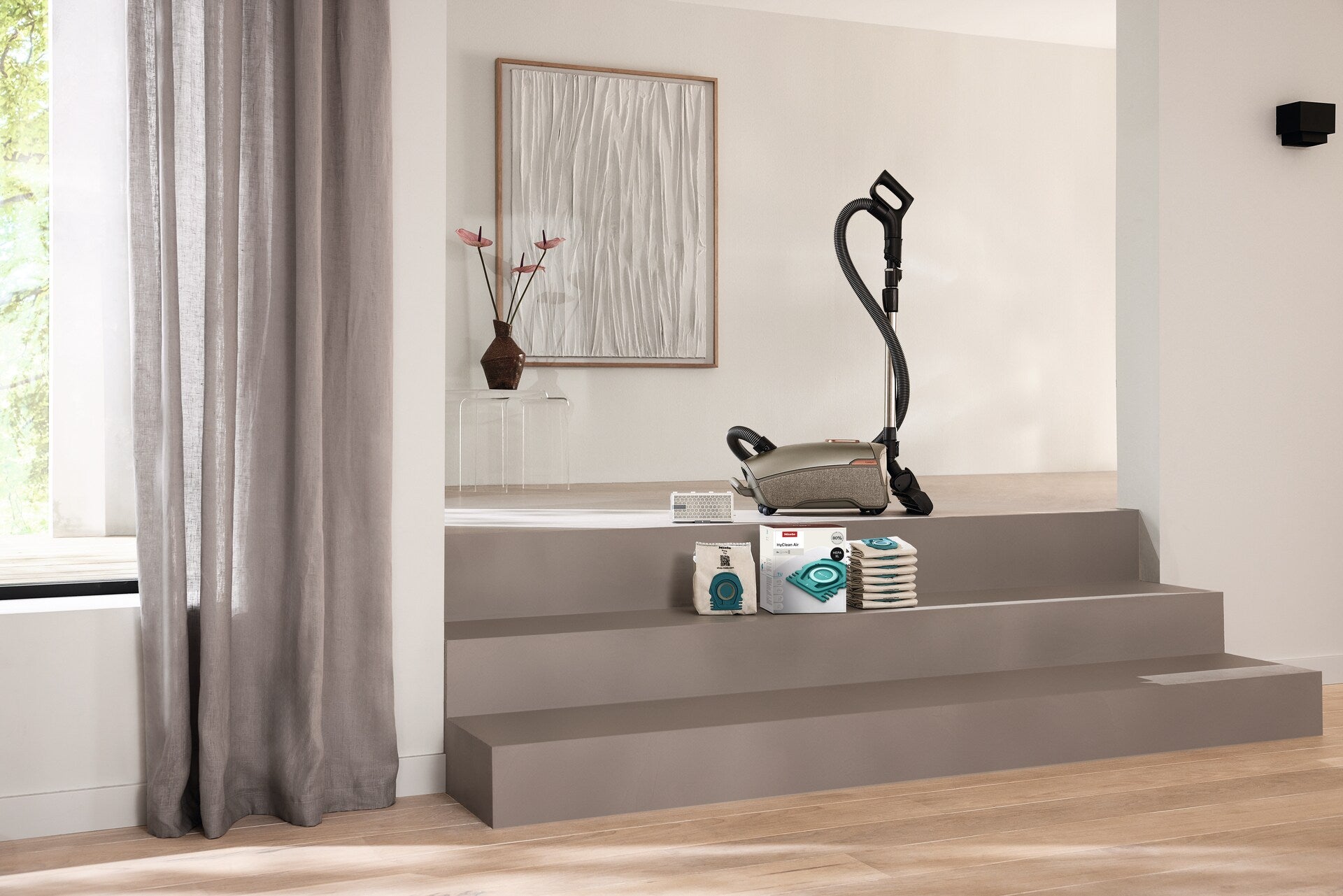 Miele TU Allergy XL HyClean Air 8 Vacuum Bags & HEPA Filter Combo