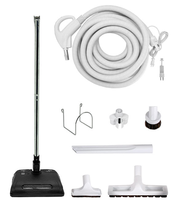 MD Central Falcon Central Vacuum Attachment Kit 30' with DC Adaptor and 12