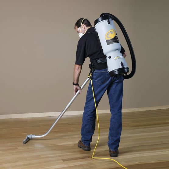 ProTeam LineVacer HEPA 10 qt. Backpack Vacuum w/ High Filtration Tool Kit (100277)