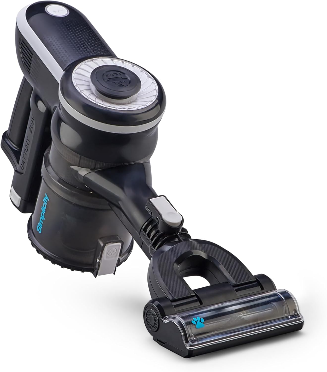Simplicity Deluxe Cordless Stick Vacuum Black-S65D-2