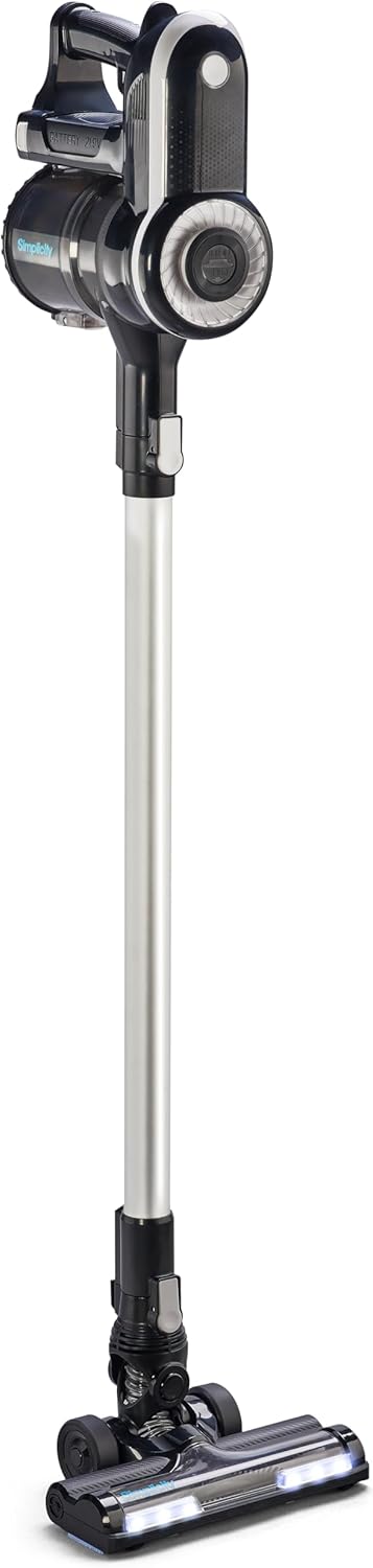 Simplicity Deluxe Cordless Stick Vacuum Black-S65D-2