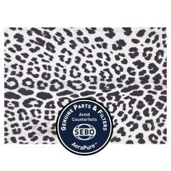 Sebo Exhaust Microfilter for Felix/Dart (Black/White, Leopard) #7095ER40