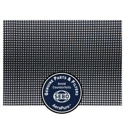 Sebo Exhaust Microfilter, for Felix/Dart (Black/White, Gradation) #7095ER04