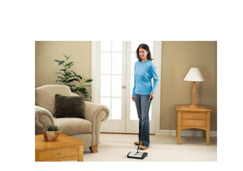 Bissell 2680 Push Sweeper ( 2 Brushes, Silver, 9.5 Inches )  Part #92N0A