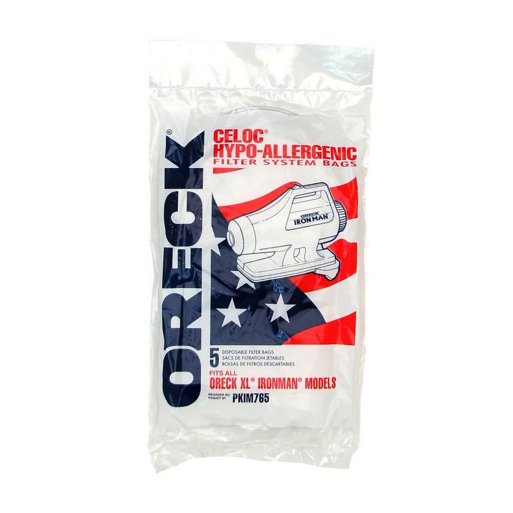 Oreck Ironman Hand Vacuum Cleaner Bags (5 Pack)