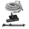 Clean Obsessed Central Vacuum Attachment Kit 30′ Pigtail Hose with 15″ Power Nozzle #PSB30P15