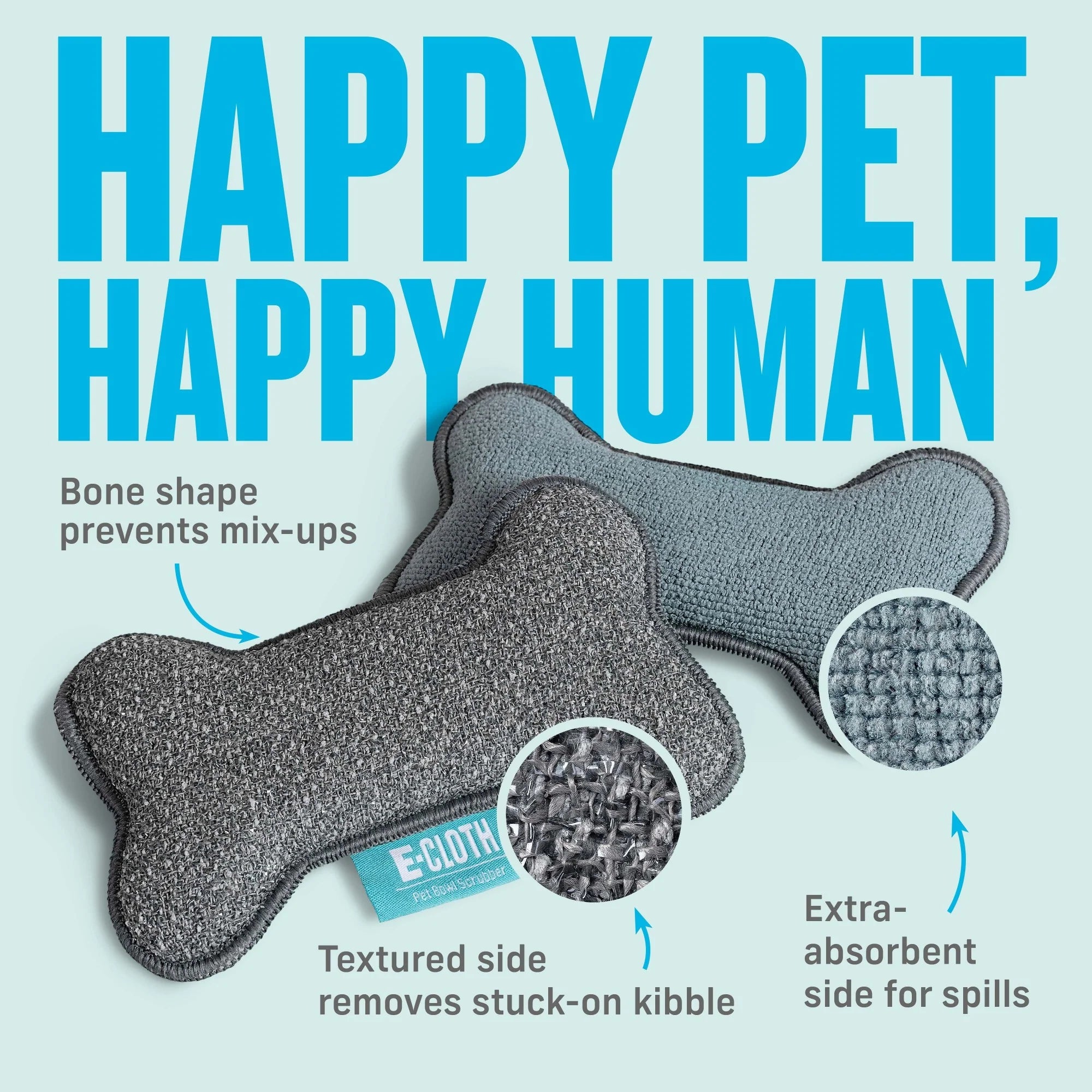 E-Cloth Pet Bowl Scrubber -70608
