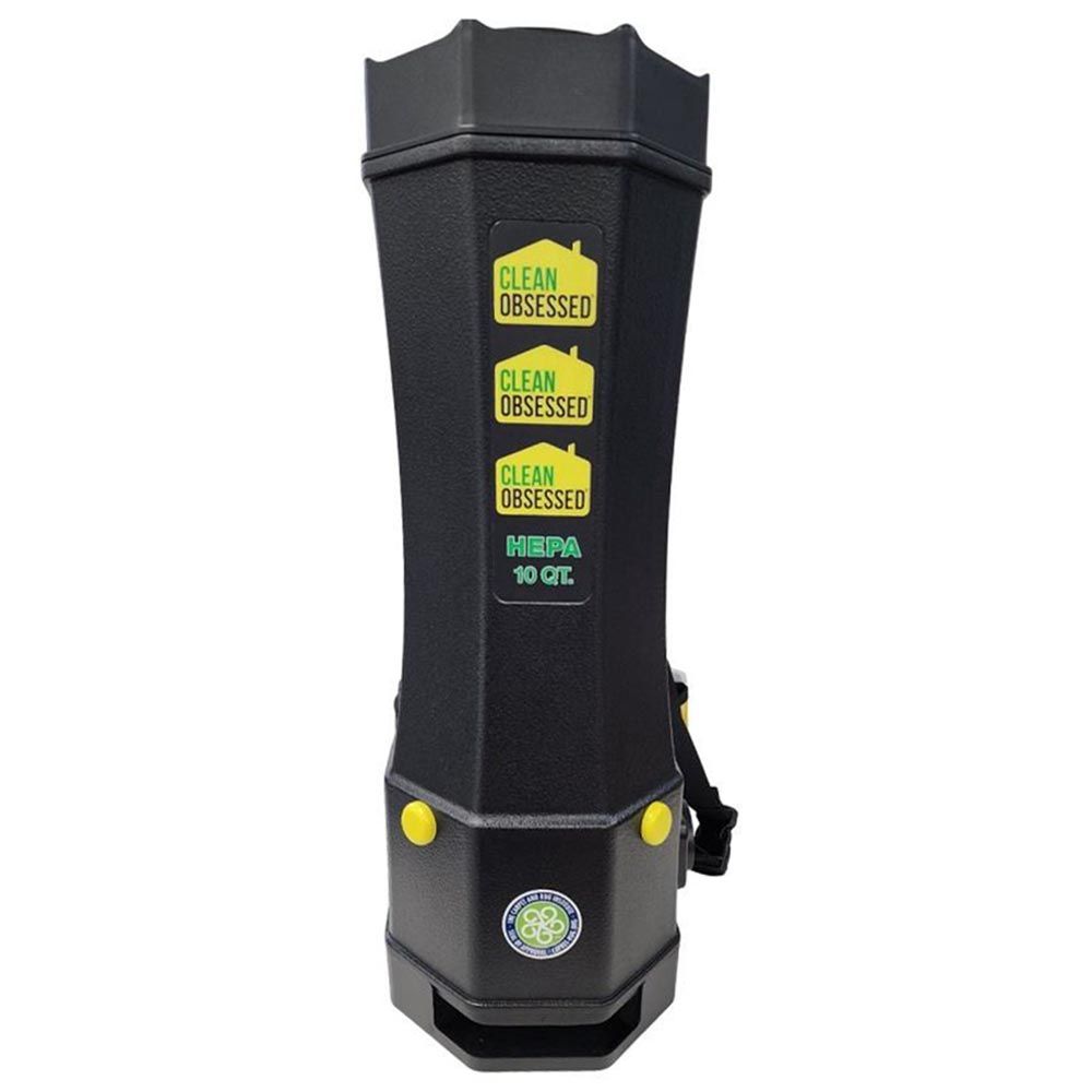 Clean Obsessed CO1024 10 Quart HEPA Filtration Backpack Vacuum