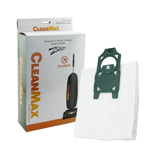 CleanMax HEPA ZM-800 Bags (CLH-6) - 6 Pack