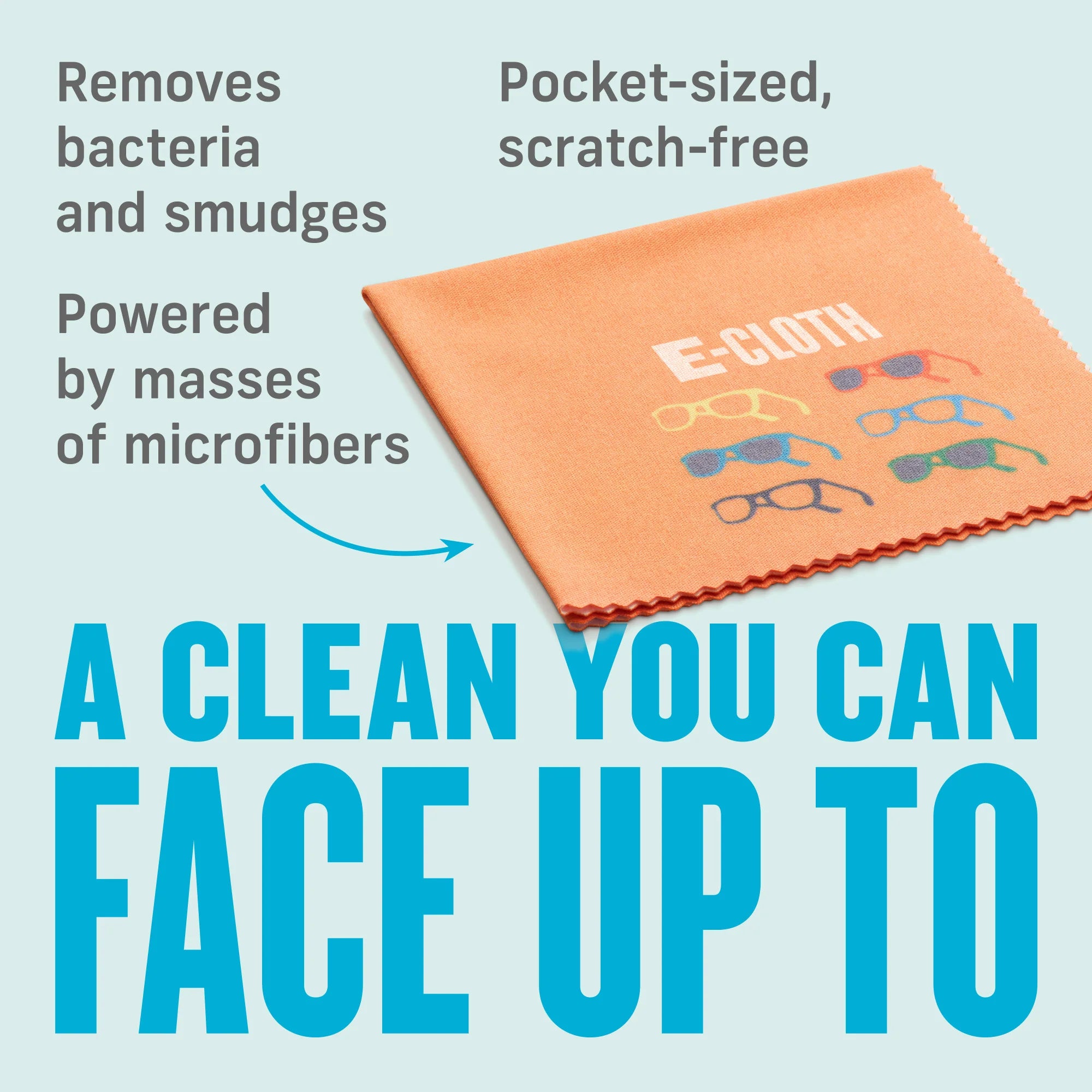 E-Cloth Glasses Cleaning Cloth -10623