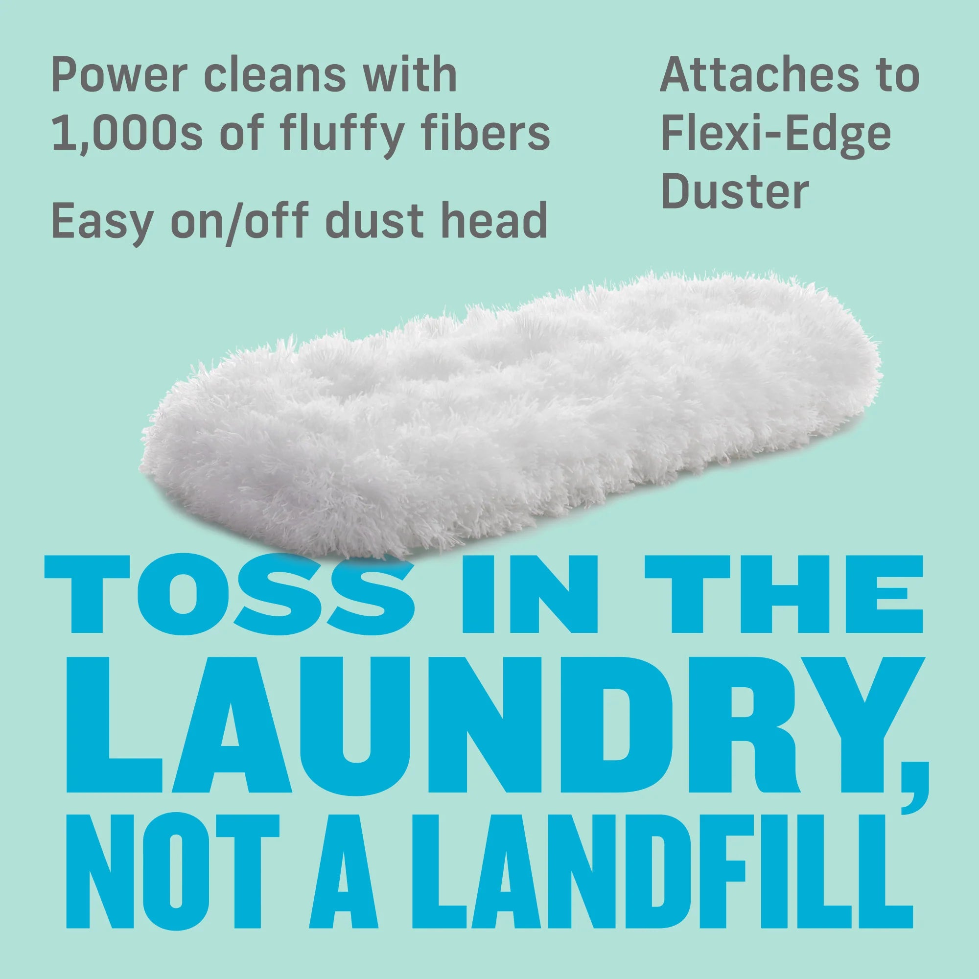 E-Cloth Flexi-Edge Floor & Wall Duster Head -10642