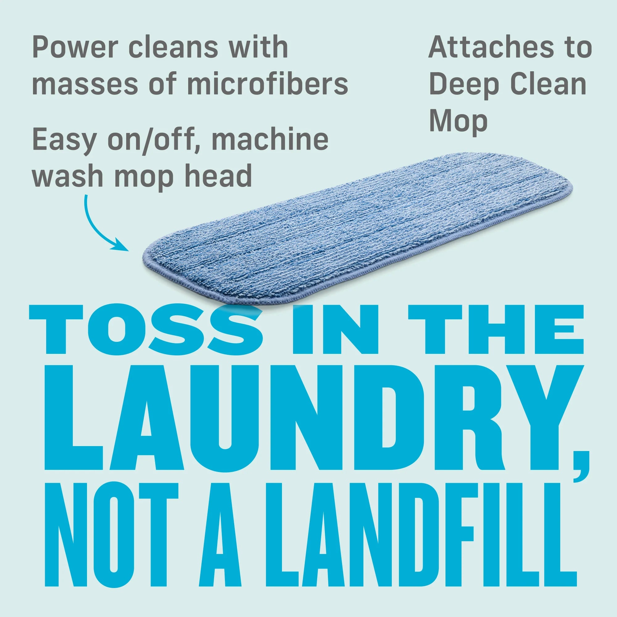 E-Cloth Replacement Deep Clean Mop Head -10621