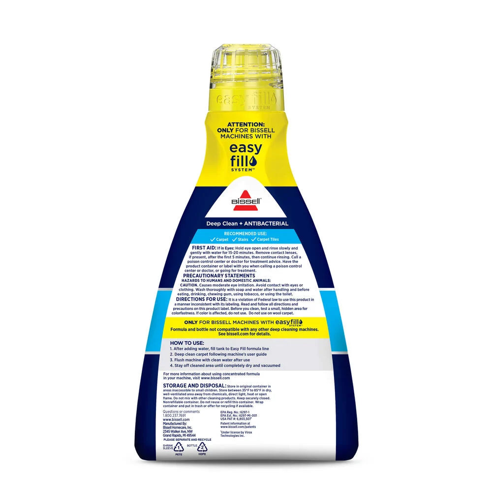 BISSELL Deep Clean + Antibacterial Carpet Formula (40 oz.)