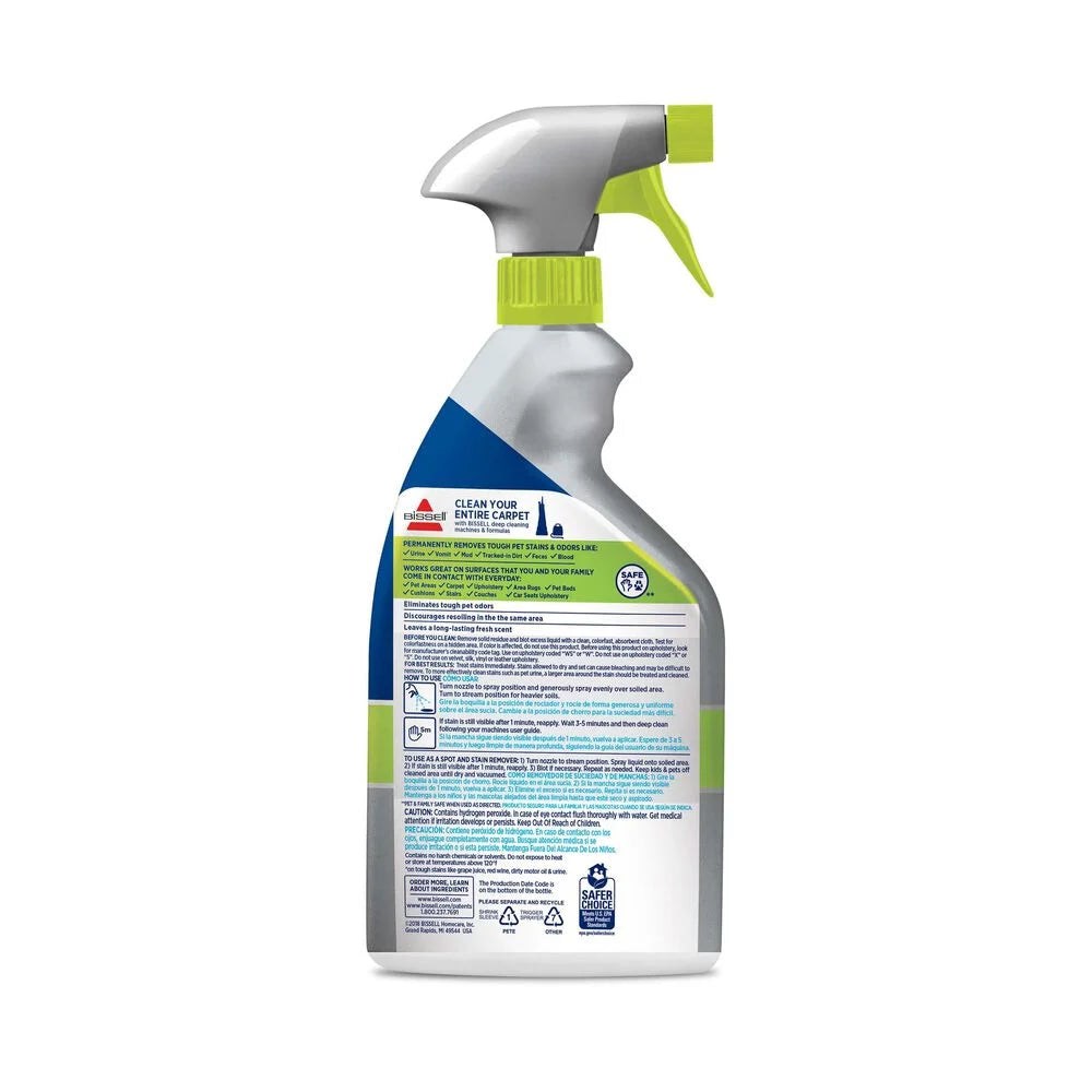 BISSELL PET PRO OXY Stain Destroyer for Carpet and Upholstery