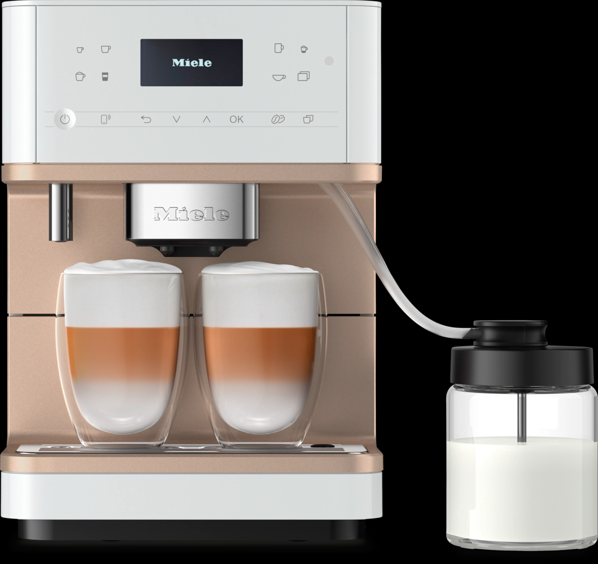 Miele CM 6360 MilkPerfection White