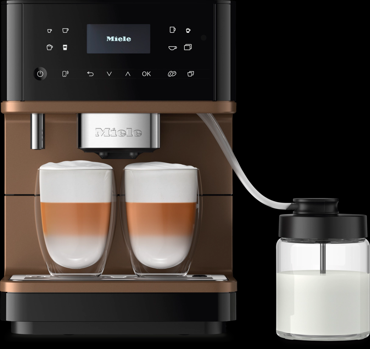 Miele CM 6360 MilkPerfection Bronze
