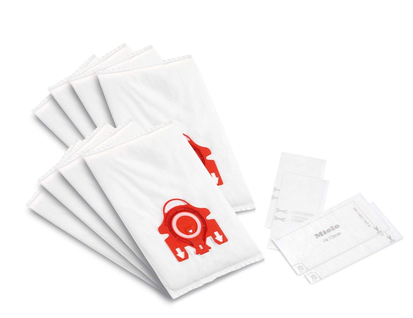 Miele AirClean 3D XL Pack FJM 8 Bags – Genuine Dustbag Set