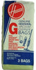 Hoover G bags acevacuums