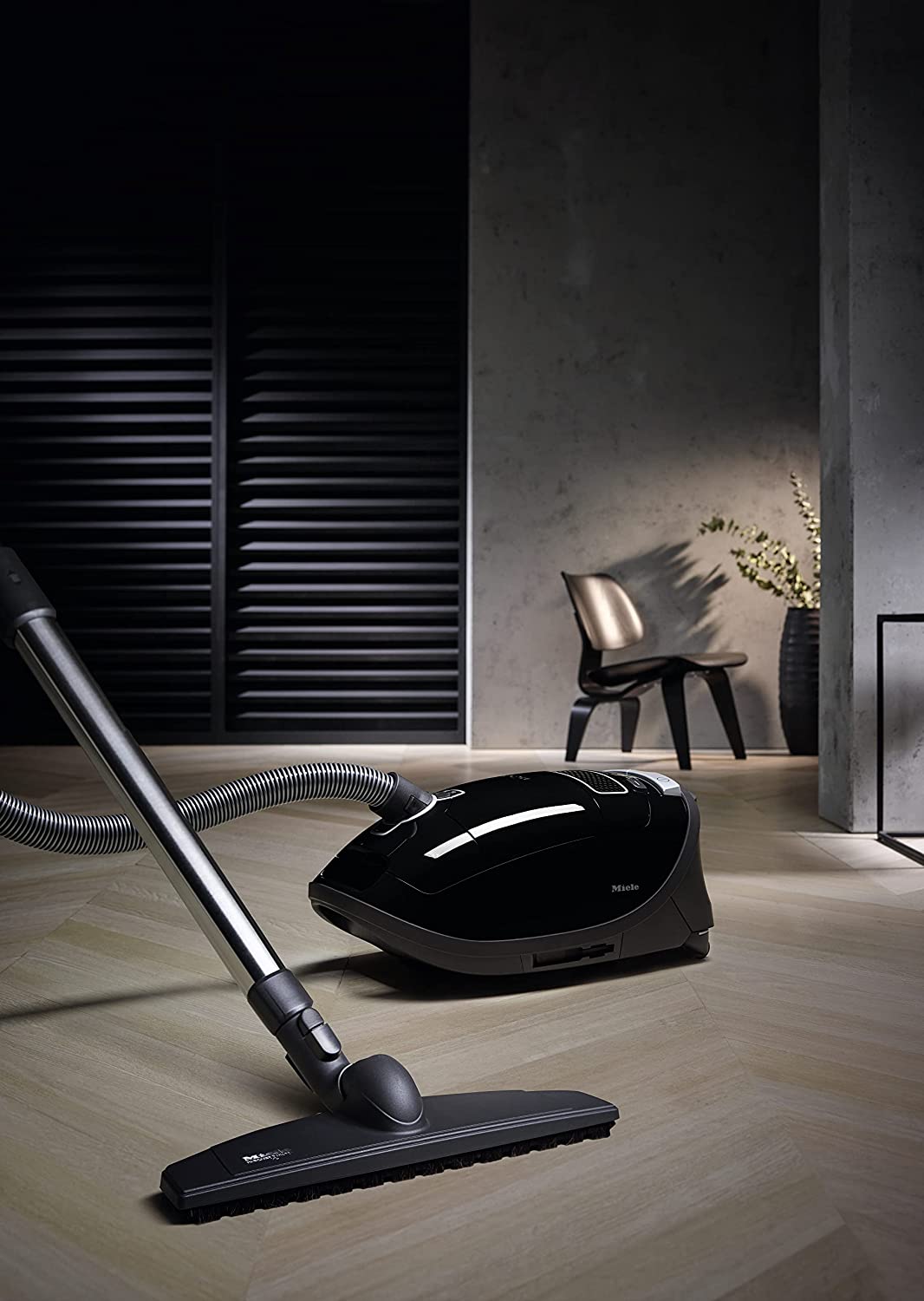 Miele SBB 400-3 Parquet Twister XL Smooth Floor Brush, Black