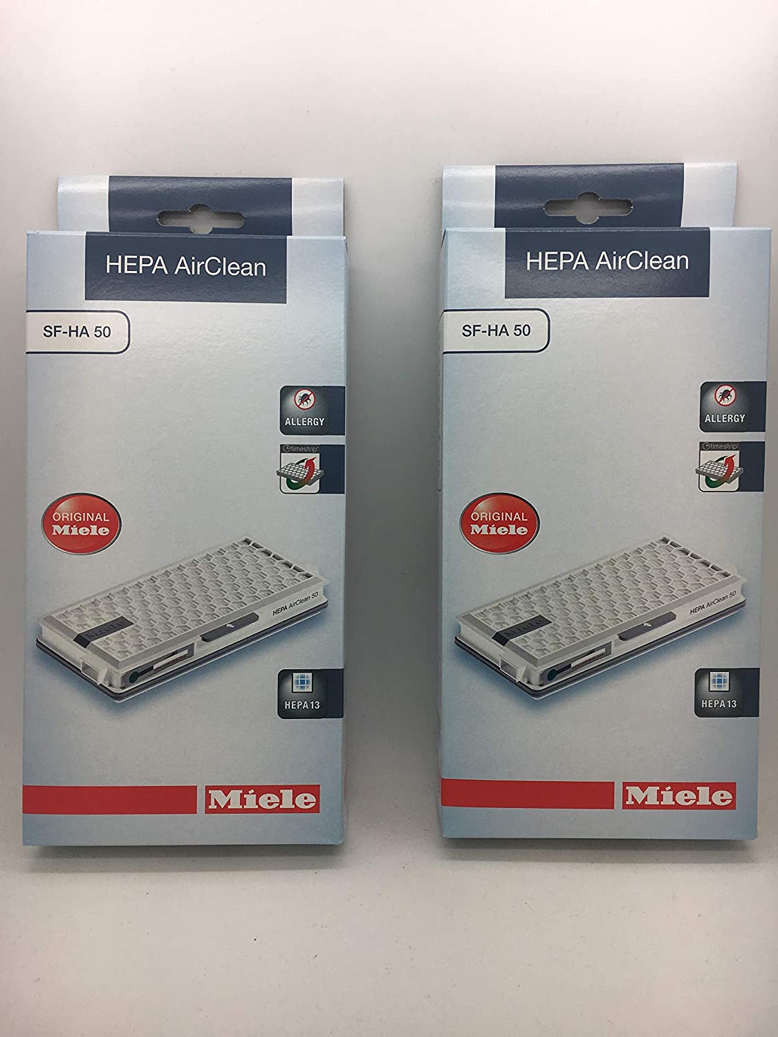 Miele SF-HA50 HEPA AirClean Filter 2 Pack – Genuine OEM Filters