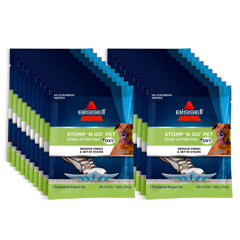 BISSELL Stomp 'n Go Pet Stain Lifting Pads (20 pack)