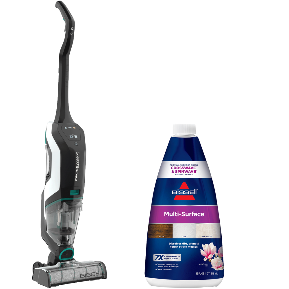 BISSELL CrossWave Cordless Max & Multi-Surface Formula Bundle