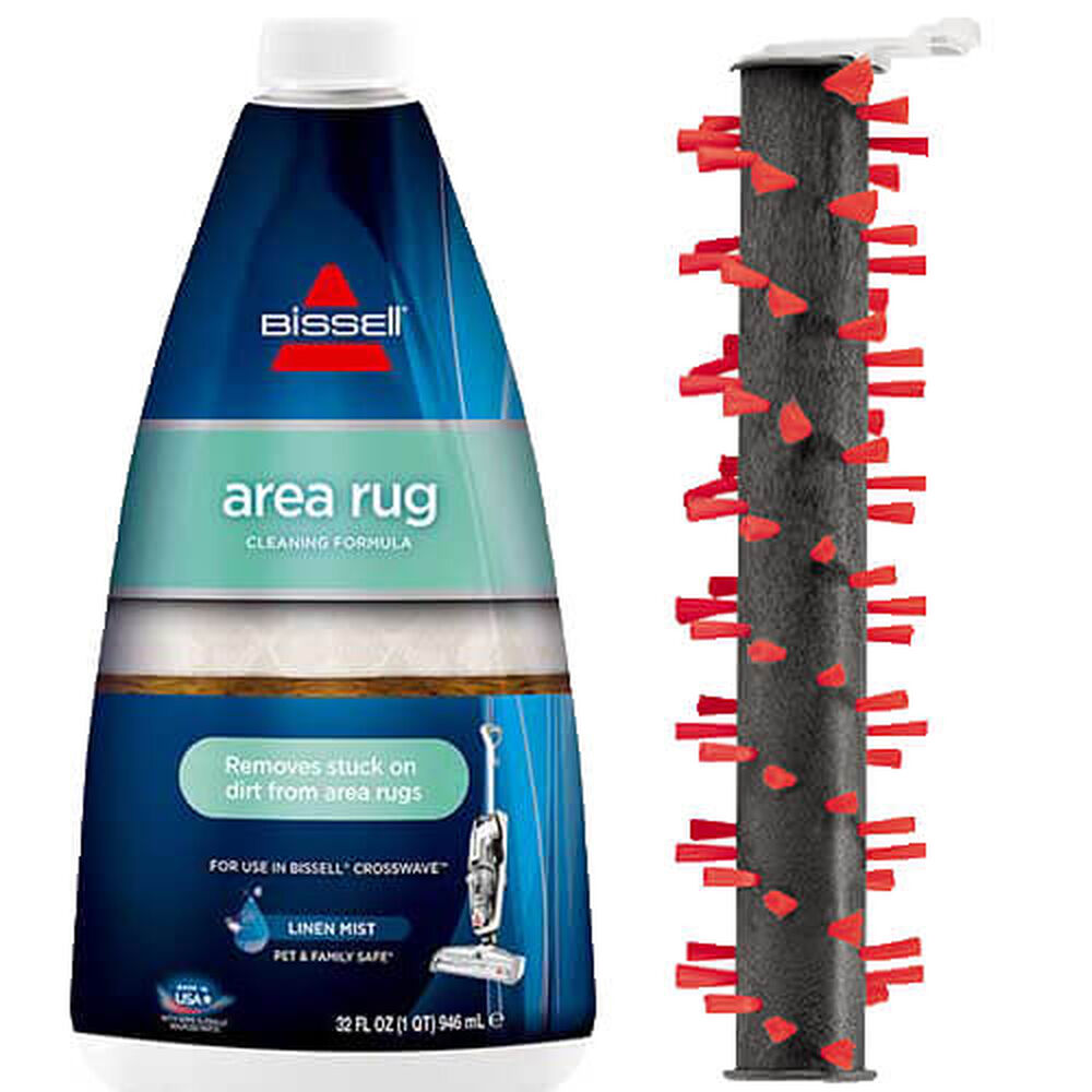 BISSELL CrossWave Max Area Rug Formula & Brush Bundle