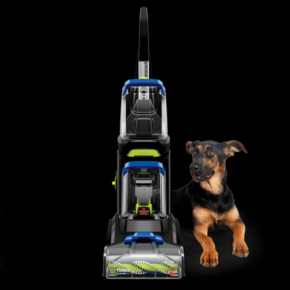 BISSELL TurboClean DualPro Pet Carpet Cleaner in the Carpet
