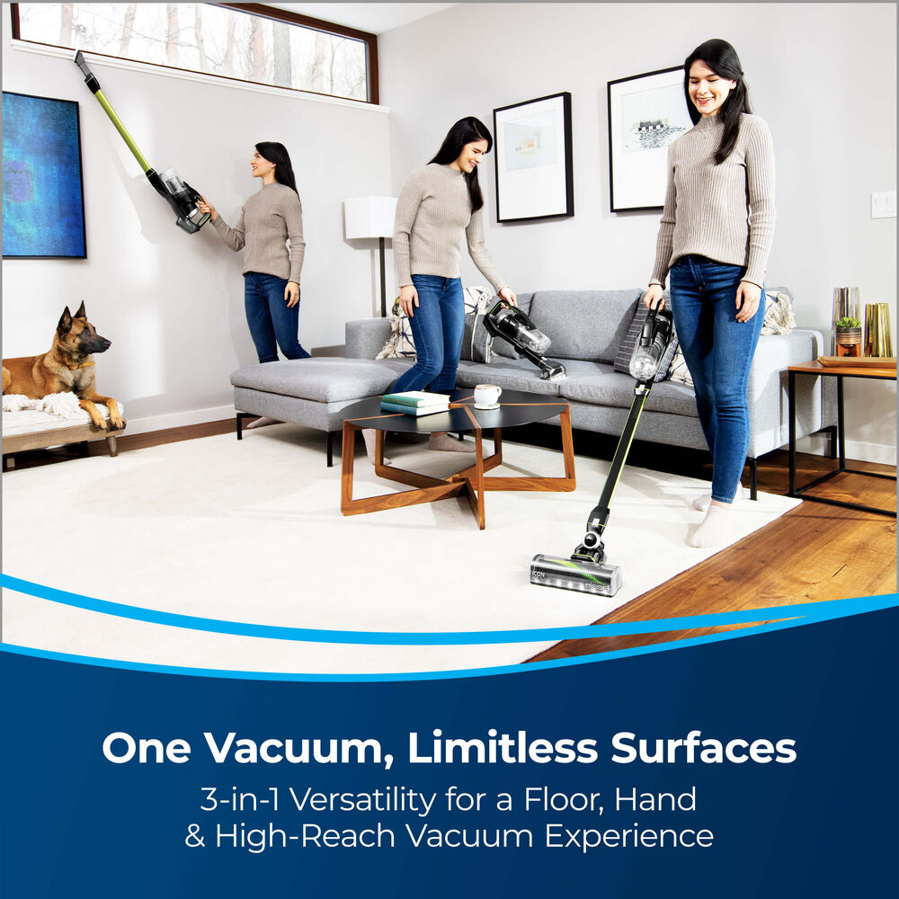 Bissell ICONPET TURBO EDGE Cordless Stick Vacuum-3177A