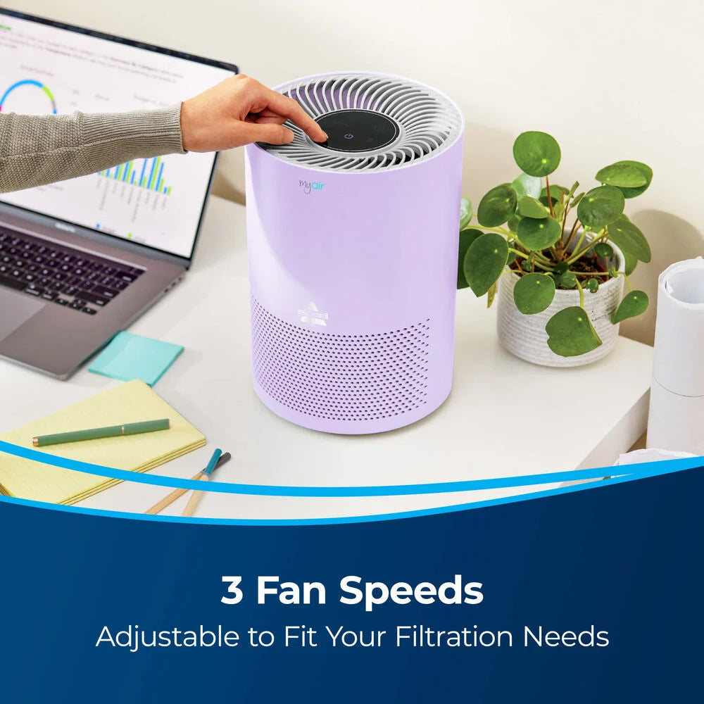 BISSELL MYAir Personal Air Purifier Purple