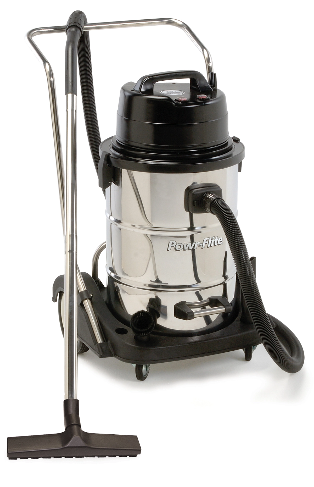Powr-Flite PF57-Wet Dry Vacuum 20 Gallon Dual Motor with Stainless Steel Tank