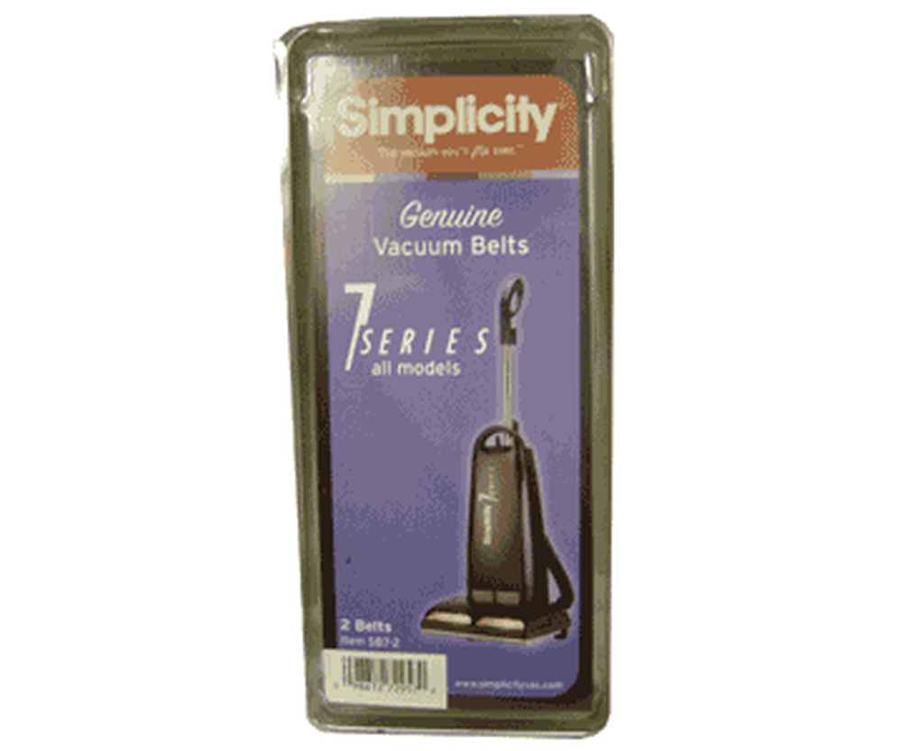 Simplicity Series 7 Upright Vacuum Belts # SB7-2 – 2 Pack Replacement