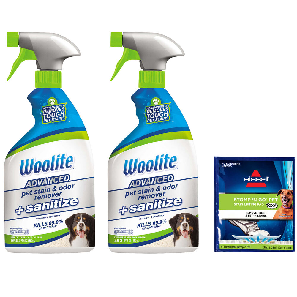 BISSELL Woolite Pretreat Sanitize Bundle