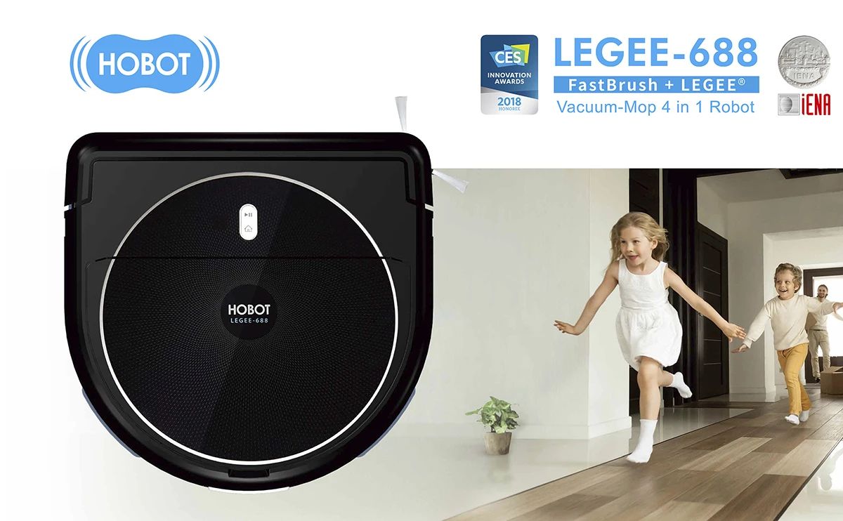 (HOME ROBOT) LEGEE-688  Vacuum-Mop 4 in 1 Robot  Talent Clean