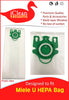 Miele Upright Vacuum Cleaner Type U -10 Bag By iClean Vacuums