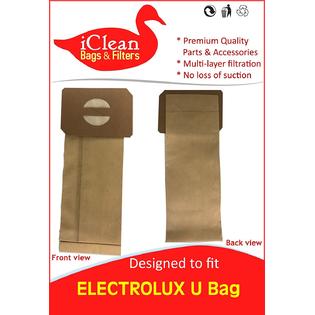 ELECTROLUX U Bag - 10 Bags By iClean Vacuums