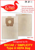 Riccar-Simplicity Vacuum Cleaner Type H HEPA Bags by iClean Vacuums