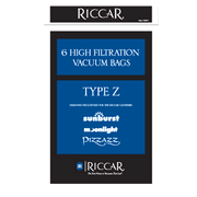 Riccar RZP-6 Moonlight & Sunburst Compact Canister Bags – 6-Pack