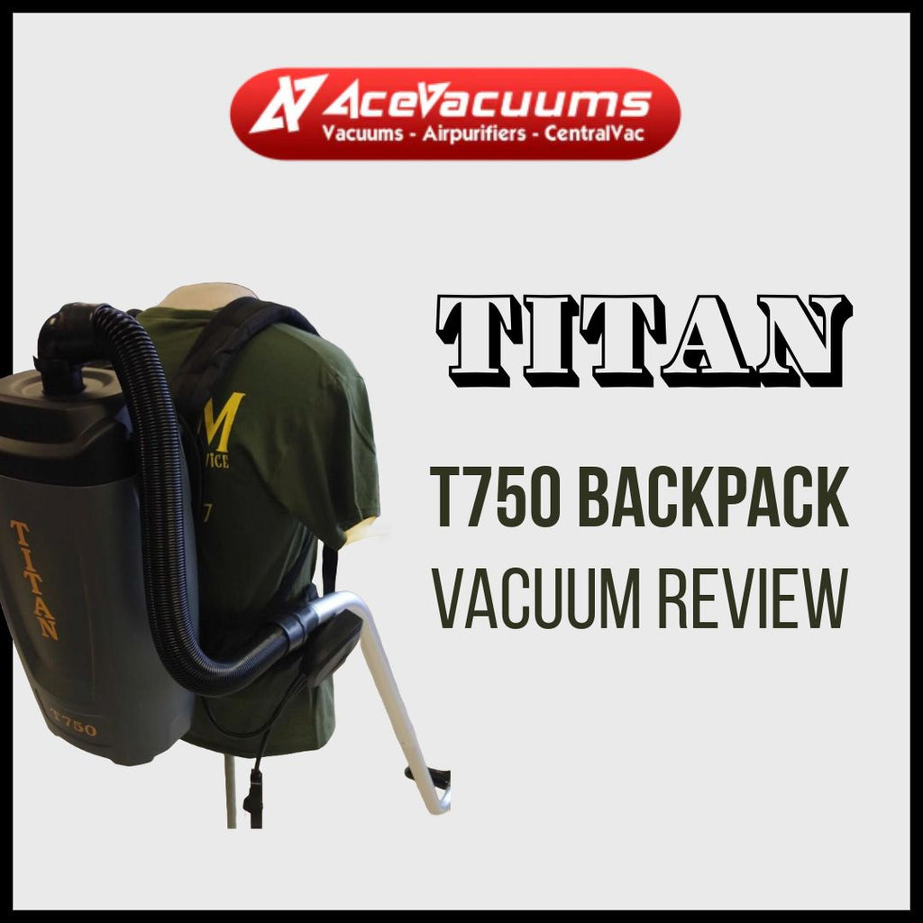 Titan Backpack Commercial Vacuum | Professional vacuum cleaner