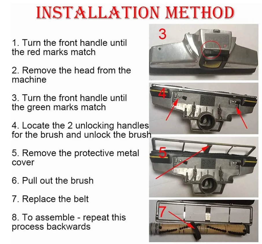 How to replace a belt on a kirby vacuum cleaner | kirby vacuum repair