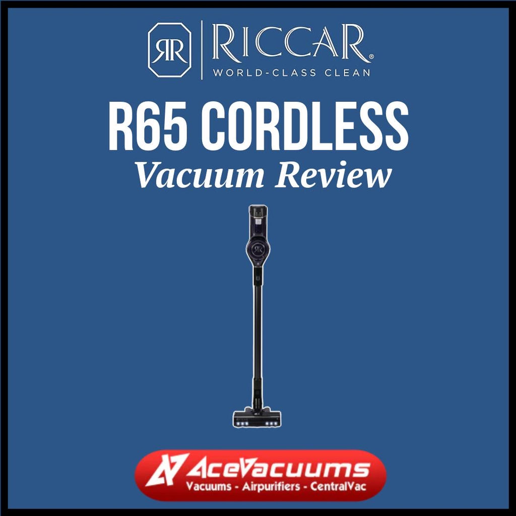 Riccar R65 cordless stick vacuum review | Made in USA