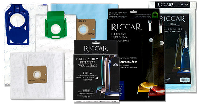 Riccar vacuum bags