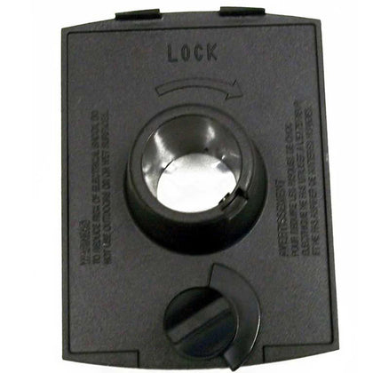 Oreck Buster B Bag Door Cover with Knob 09‑73014‑51 – Part #430000912 available at Ace Vacuums